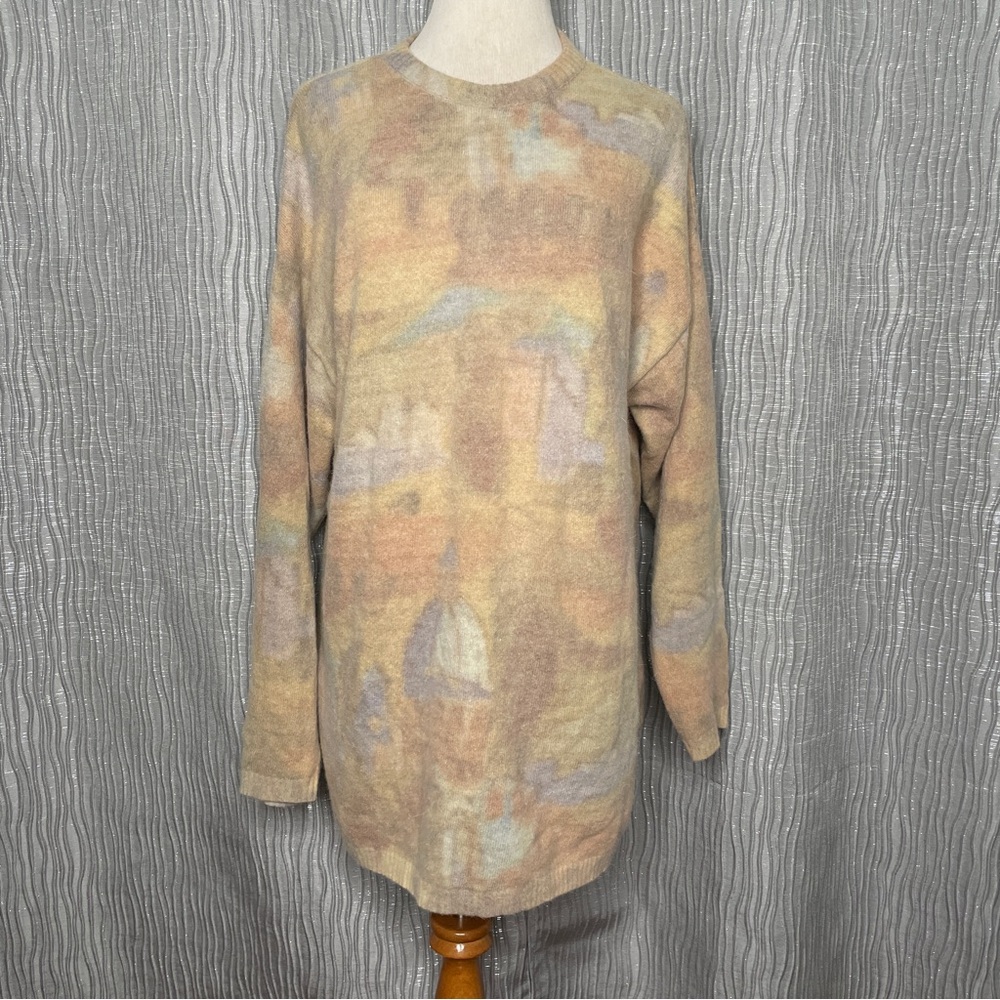 Vintage Wool Angora Tunic / Minidress
